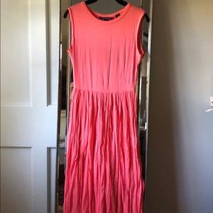 French Connection coral maxi dress
